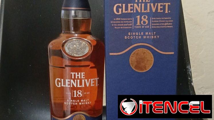 Whisky the glenlivet 18 años