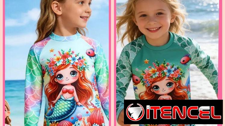 Trajes de baño para niños de 1 a 12 años