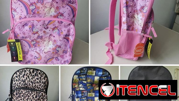 Vendo mochilas para niños