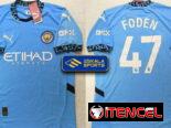 PULLOVER DE FUTBOL MANCHESTER CITY HAALAND DE BRUYNE FODEN BERNARDO SAVINHO