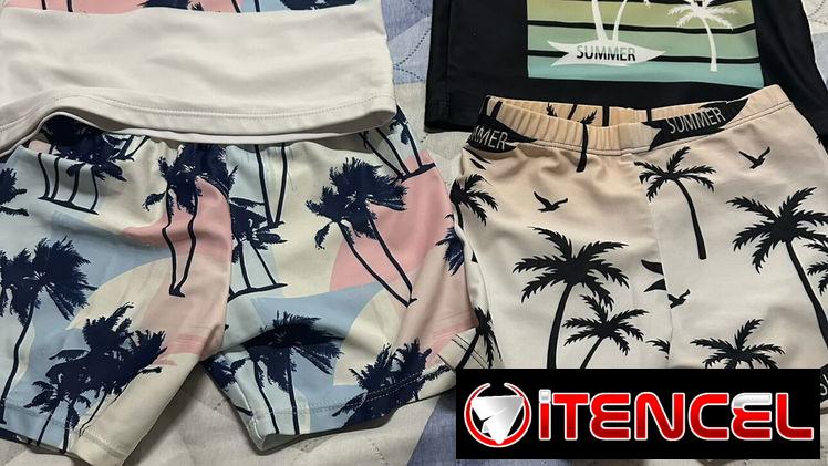 Juego de playa de niño talla 3/4 de poco uso 900 mn cada uno