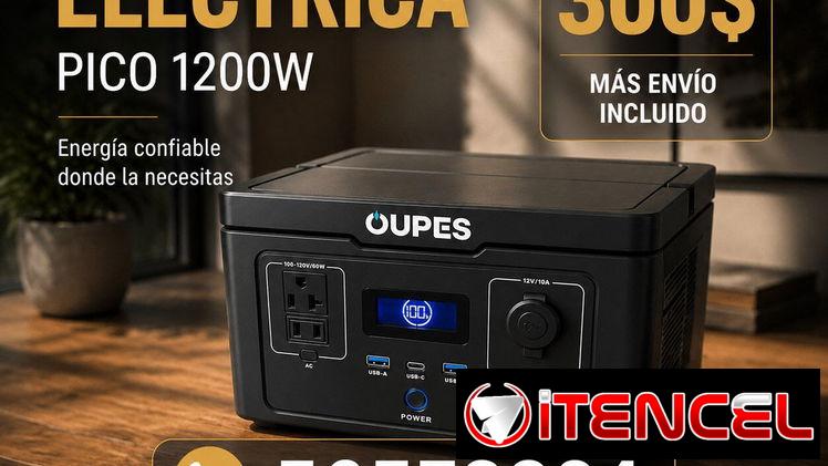 Estacion de energía portátil OUPES 600w envío incluido