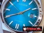 bellas esfera de color azul cielo, turquesa o verde  🕰 citizen tsuyosa automáticos