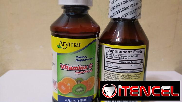 Vitamina C en suspensión saborizada