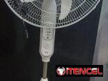 Ventilador Recargable 18 pulgadas Daytron control Remoto, Bombillo Led y panel Solar precio $95 USD Transporte Gratis