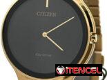 CITIZEN ECODRIVE STILLETO (AR3112-57E) DE 39MM , UNISEX EN ACERO INOXIDABLE DORADO Y CRISTAL DE ZAFIRO , NUEVO  58049738