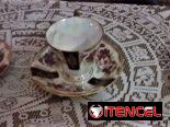 Vendo jarra y tres tazas antiguas en perfecto estado