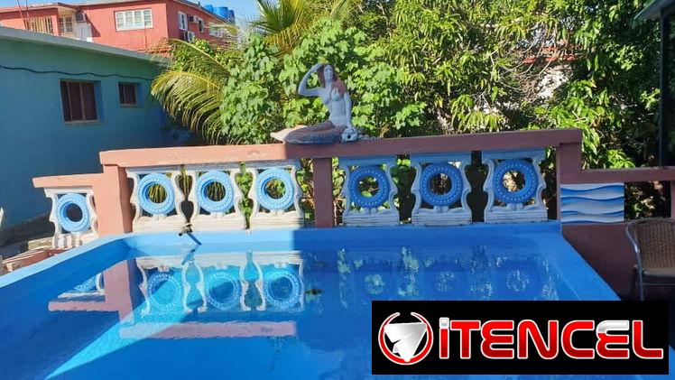 🪼Casa grande en Guanabo con piscina, alquiler para grupos, renta por días playa