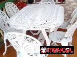 Mesa de 6 sillas para exteriores 💕 entrega a domicilio sin costo adicional en toda la Habana