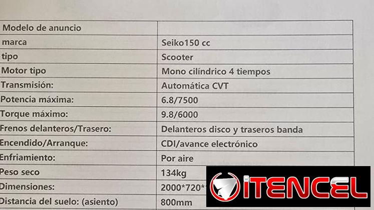 Motos 4 tiempo