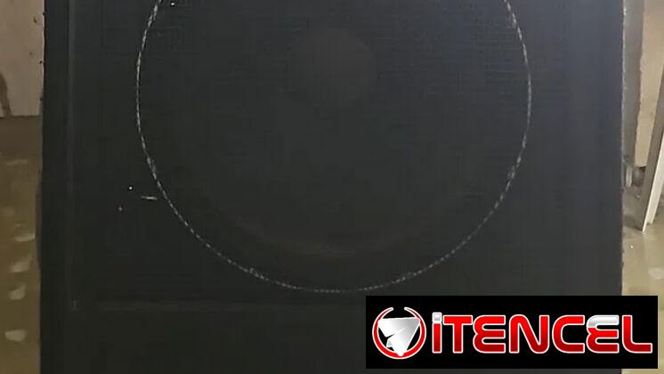 Sub baja original peavey, 700 w, bocina de 18 pulgadas superpotente a prueba de todo.
