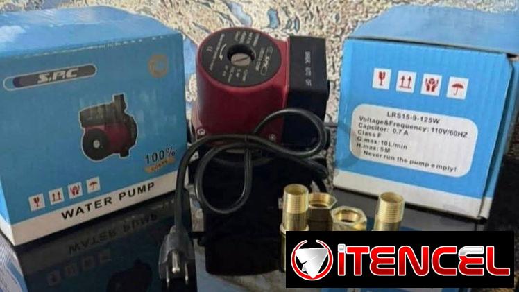 Presurizador de agua. Nuevo en su caja. Incluye todos los accesorios para el montaje.