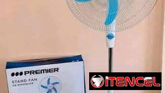 Ventilador recargable de pedestal Premier