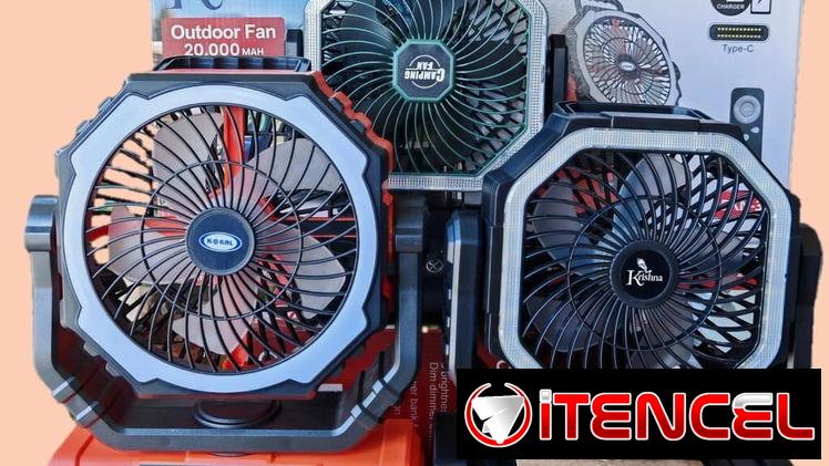 Ventiladores recargables F6