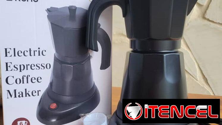 ☕ Cafetera eléctrica 6 tazas. Nuevas. Damos factura.