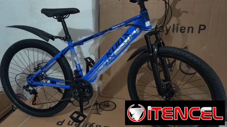 Bicicleta Montañesa 26 pulgadas de 21 Velocidades  KUOX AZUL Precio $225 USD Transporte Adicional