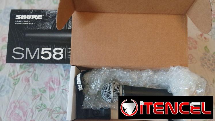 Microfono SHURE SM58 nuevo en caja llamar al 52410222