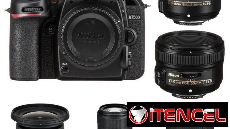 Nikon D7500 Completo – $1.950 USD (Negociable)