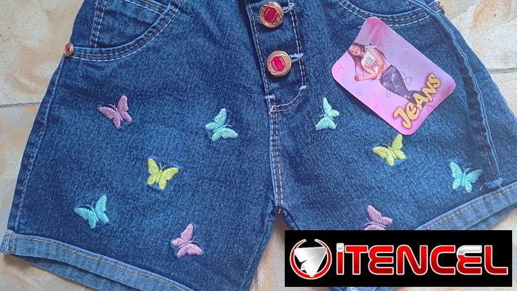 Short de niña talla 4 hasta la 7 segun la constitución de la niña