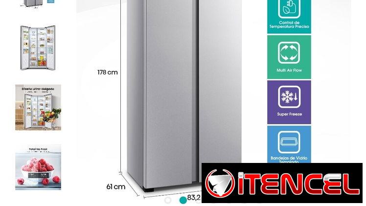 *Refrigerador Hisense de 15.6 pies³*  *Congelación seca* *Inverter*  – Precio: 840 USD  – Con transporte  – Garantía 1 m