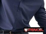 Camisa de vestir Azul Marino. Blanca. Negra cuello Chino. Verde Militar. Rojo vino 52465450