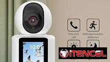 🔐📞 CÁMARA INTELIGENTE CON PANTALLA PARA VIDEOLLAMADAS – SEGURIDAD Y COMUNICACIÓN EN UN SOLO EQUIPO 👨‍👩‍👧‍👦