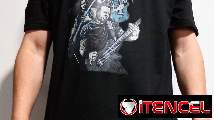 PULLOVER DE ROCK, DIFERENTES BANDAS (TALLA M)