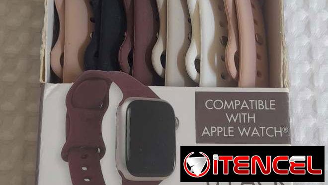 BANDAS DE SILICONA PARA SMART WATCH.  (APPLE)