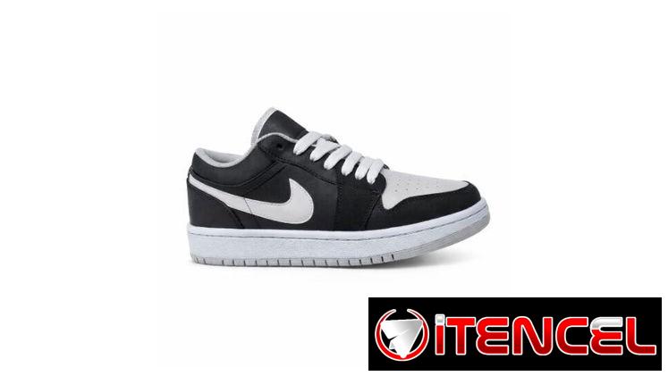TENIS NIKE AIR JORDAN GRIS Y BLANCO .