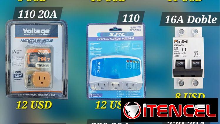 Protectores de Voltaje ⚡️  ( 110V y 220V): Gaste un poco ahora para ahorrar después!!