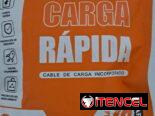 Cargador rápido con su cable