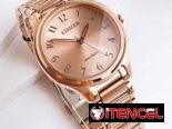 RELOJ CITIZEN ECODRIVE WEEKENDER (EM0758-58X) DE MUJER , NUEVO A ESTRENAR , 35MM EN ACERO INOXIDABLE ORO ROSA 58049738