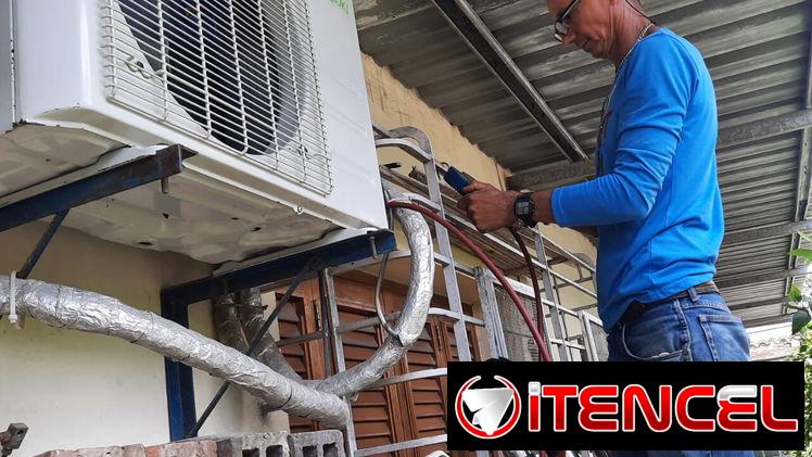 Se aplica vacío a todos mis trabajos de montaje y mtto de Split, también hago defectaciones,recarga de gas y rep menores