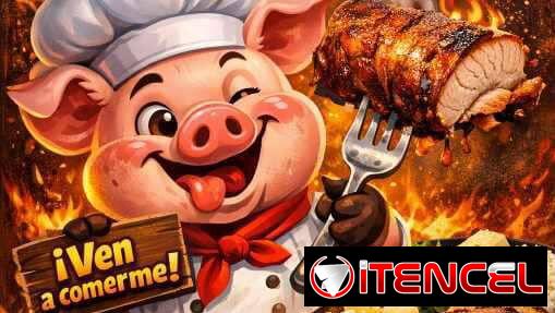 Cenas criollas de cerdo asado