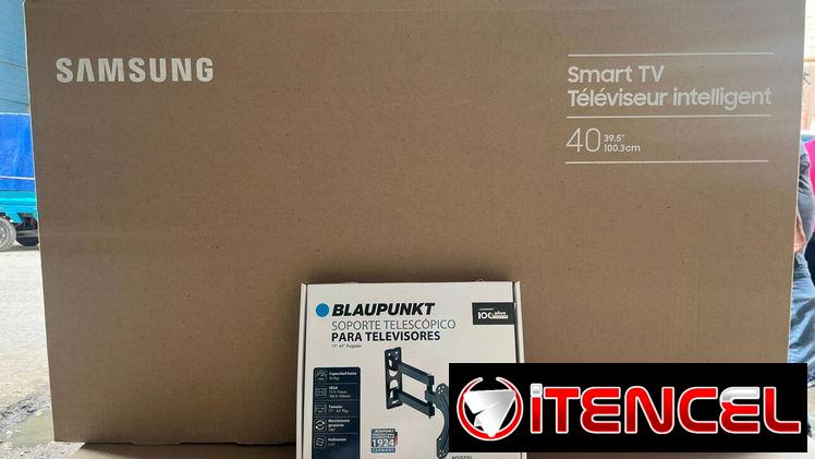 Televisor Smart TV Samsung 40 pulgadas con soporte giratorio nuevo con garantía y mensajería  !