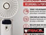 Ventilador Recargable De Mano