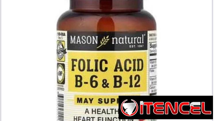 Ácido Fólico+Calcio+B6 y B12 (90 pastillas)