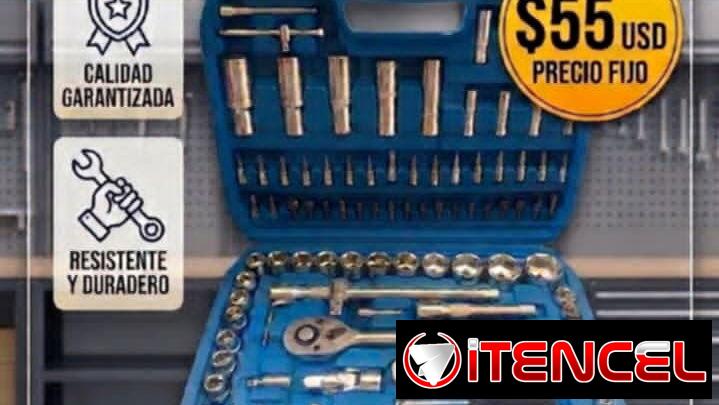 Maleta de 108 piezas nueva y sellada