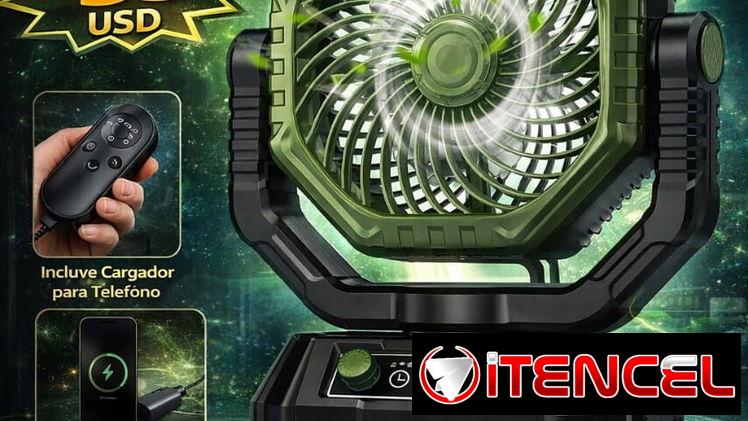 Ventilador Recargable