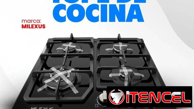*Cocina de empotrar de 4 quemadores marca Milexus con magneto por corriente*  – Precio 170 USD