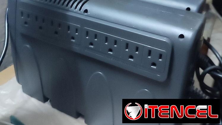 Backup numen TS 650 390  para proteger tu computadora y consola con batería de uso al 100%
