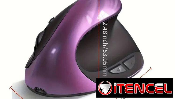 Mouse ergonómico vertical inalámbrico