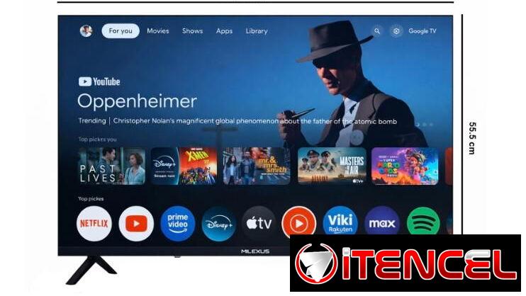 TV Milexus de 43 pulgadas