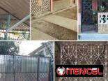 Rejas, Portones, Garajes de estructura Metálica, portones de corredera. Herrería.