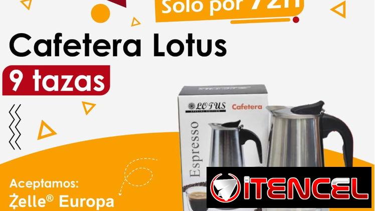 Cafetera eléctrica Lotus de 9 tazas