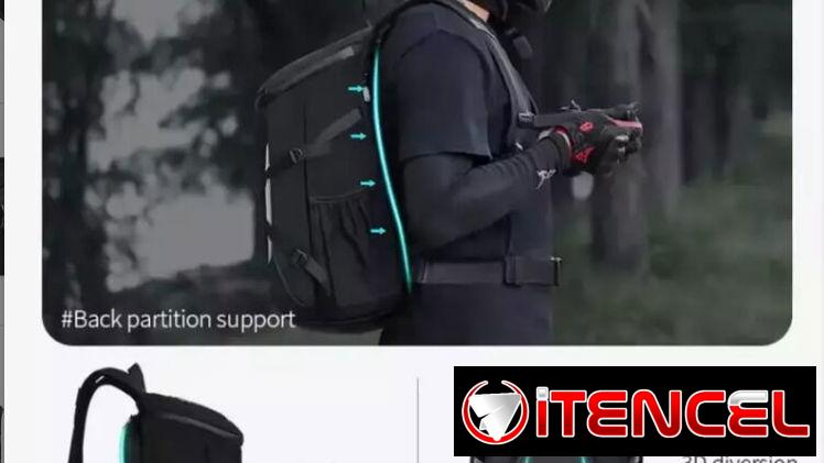 Mochila para motociclista – 28L