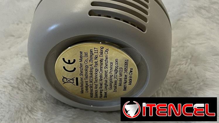 Minu ventilador recargable, puerto C,ideal para llevar encima, en blusa, camisa, vestido, bolso o cartera.