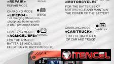 Cargador de Batería Krishna 10A – 12V/24V 🚗🛵🚚53750952 55550641 mensajeria disponible