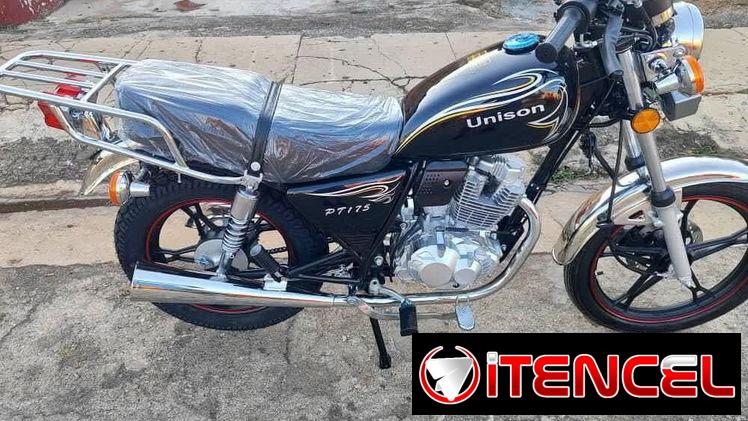 Motos de gasolina Unison GN. 175cc , caja 6ta . Nuevas 0km
