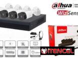 Cámaras de Seguridad, Sistema de vigilancia,Kit Seguridad Cámaras Video-vigilancia  Disco500gb